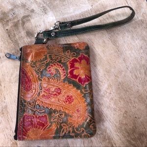 Paisley Wristlet